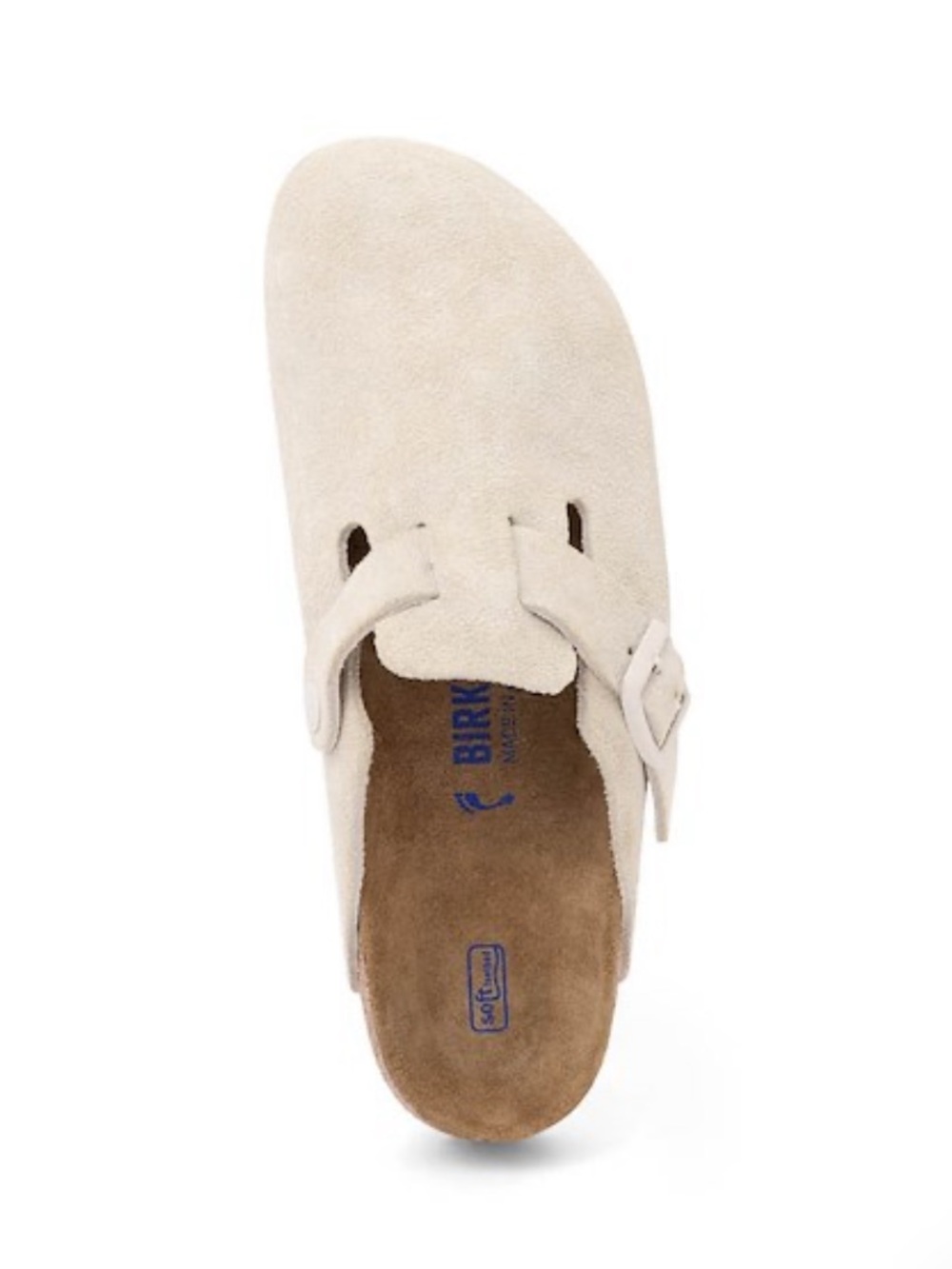 Birkenstock Boston Soft Footbed Clog - Antique White